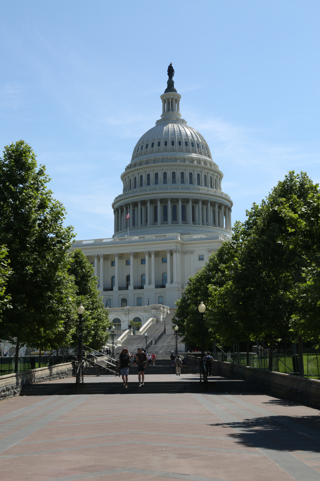 Veritcal image of the U.S. Capitol building in Washington, D.C.