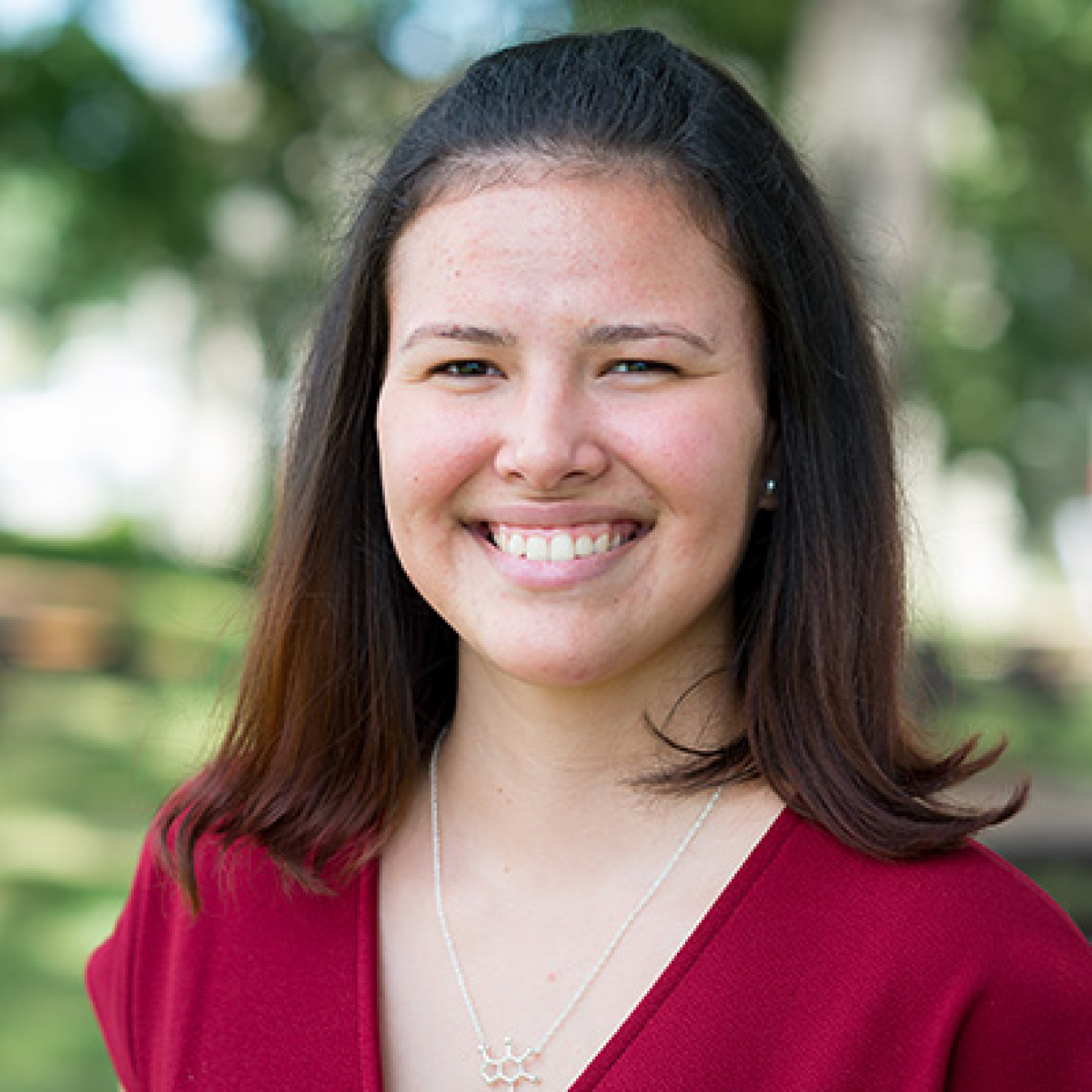 During her internship, Betmarie Matos Vazquez looked at nanostructures and etching processes to improve X-ray optics and X-ray astronomy. She hopes more students will discover the opportunities that national lab internships provide.