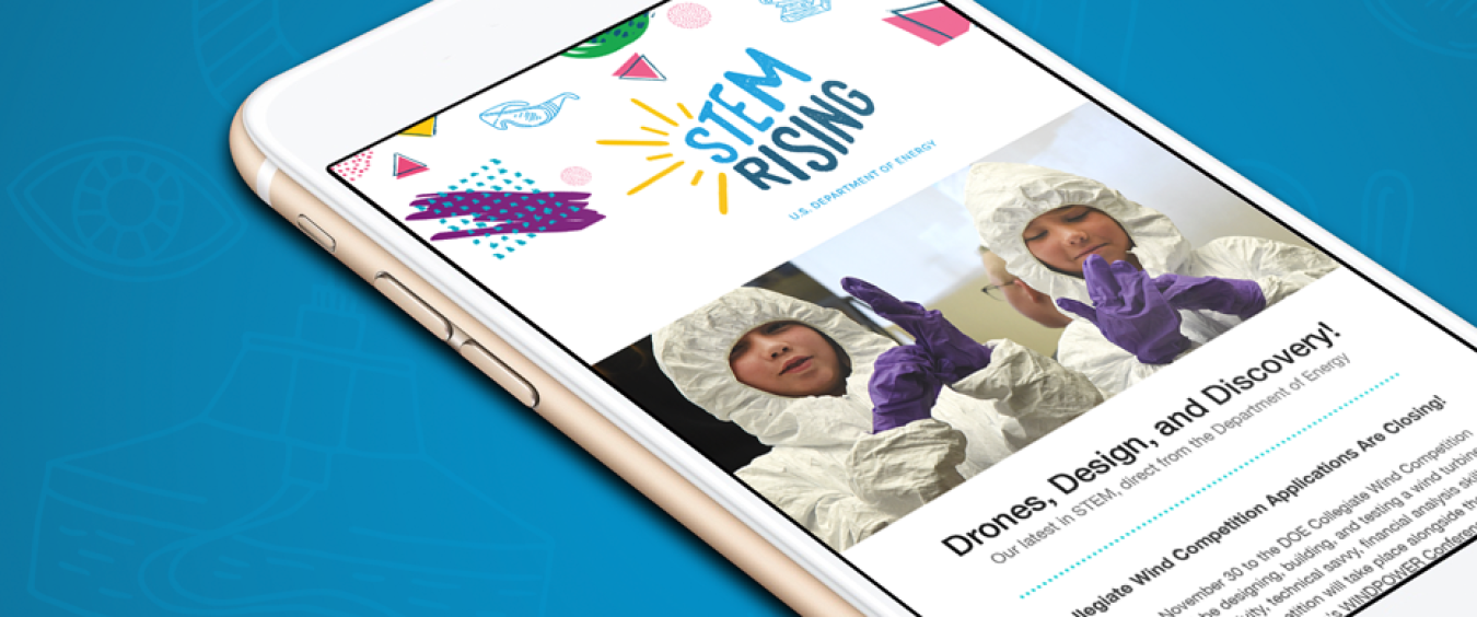 Stem Rising newsletter promotional image 