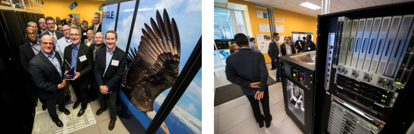 Stakeholders attend launch of NREL's new supercomputer, Eagle