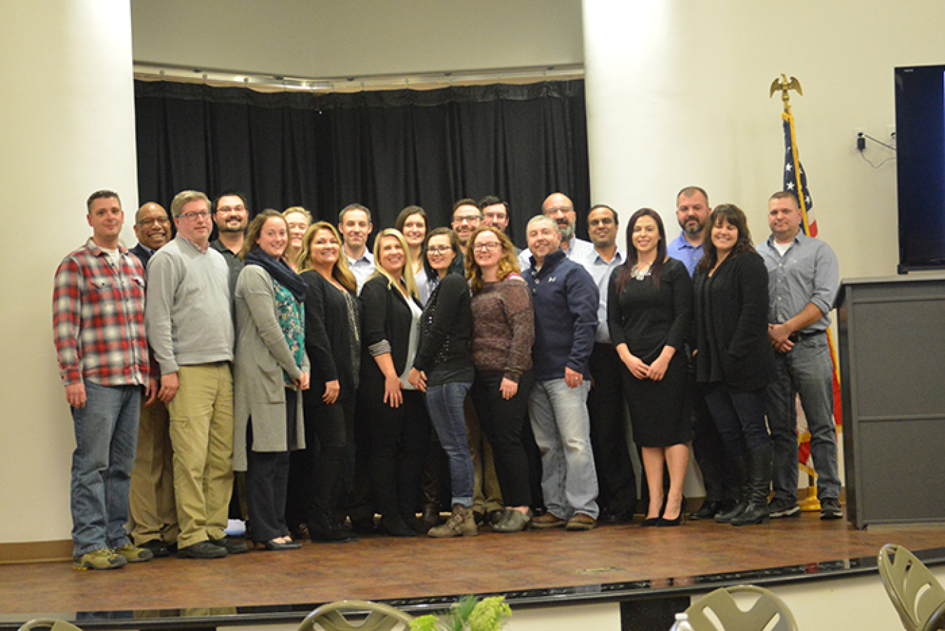 Recent graduates of the Supporting Talent & Engaging Professionals for Success (STEPS) program are shown.