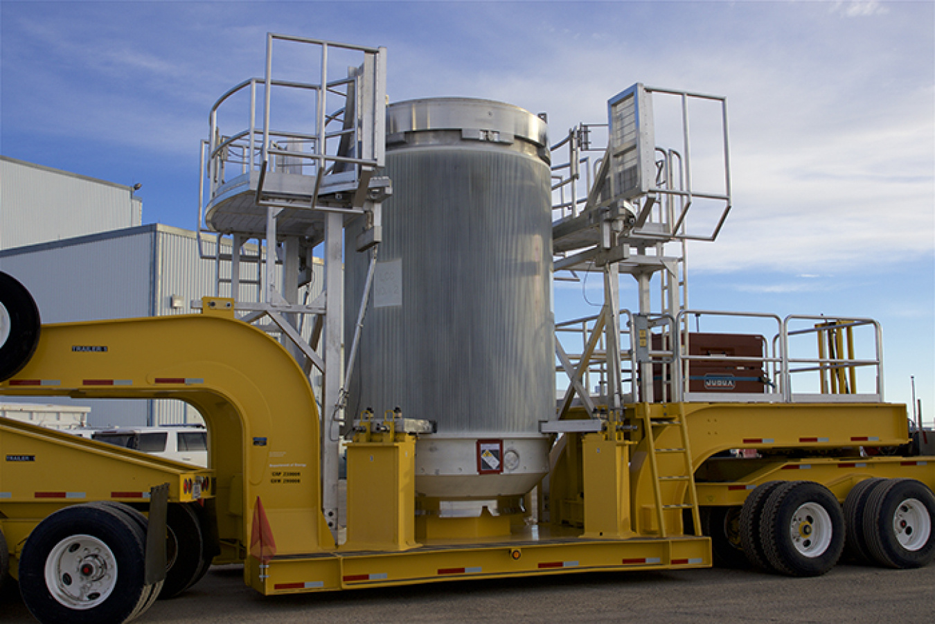 The last of the Navy’s spent nuclear fuel stored in an onsite basin was transported recently to the Naval Reactors Facility, where it was placed into dry storage.