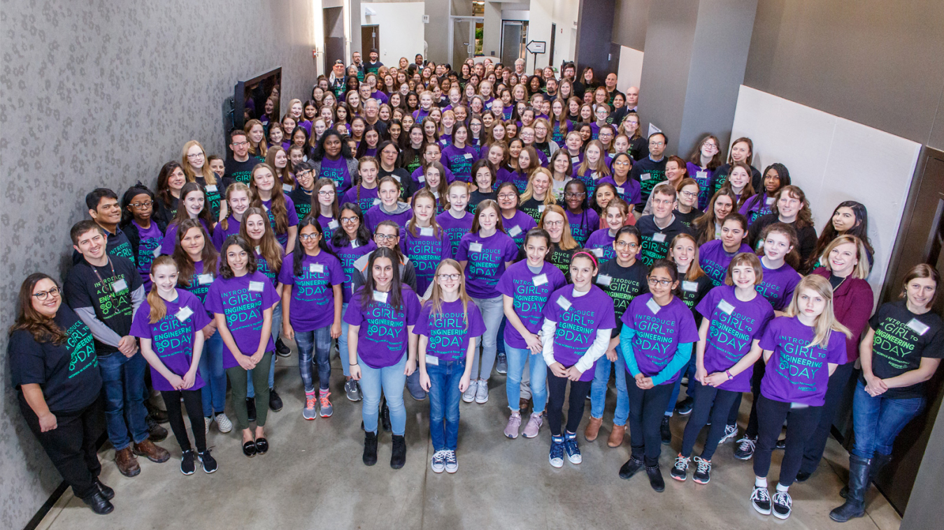 Argonne hosted the 17th annual Introduce a Girl to Engineering Day (IGED) on Feb. 21. IGED, a diversity outreach program, provides 8th-grade girls with an opportunity to learn about science, technology, engineering and mathematics careers. 