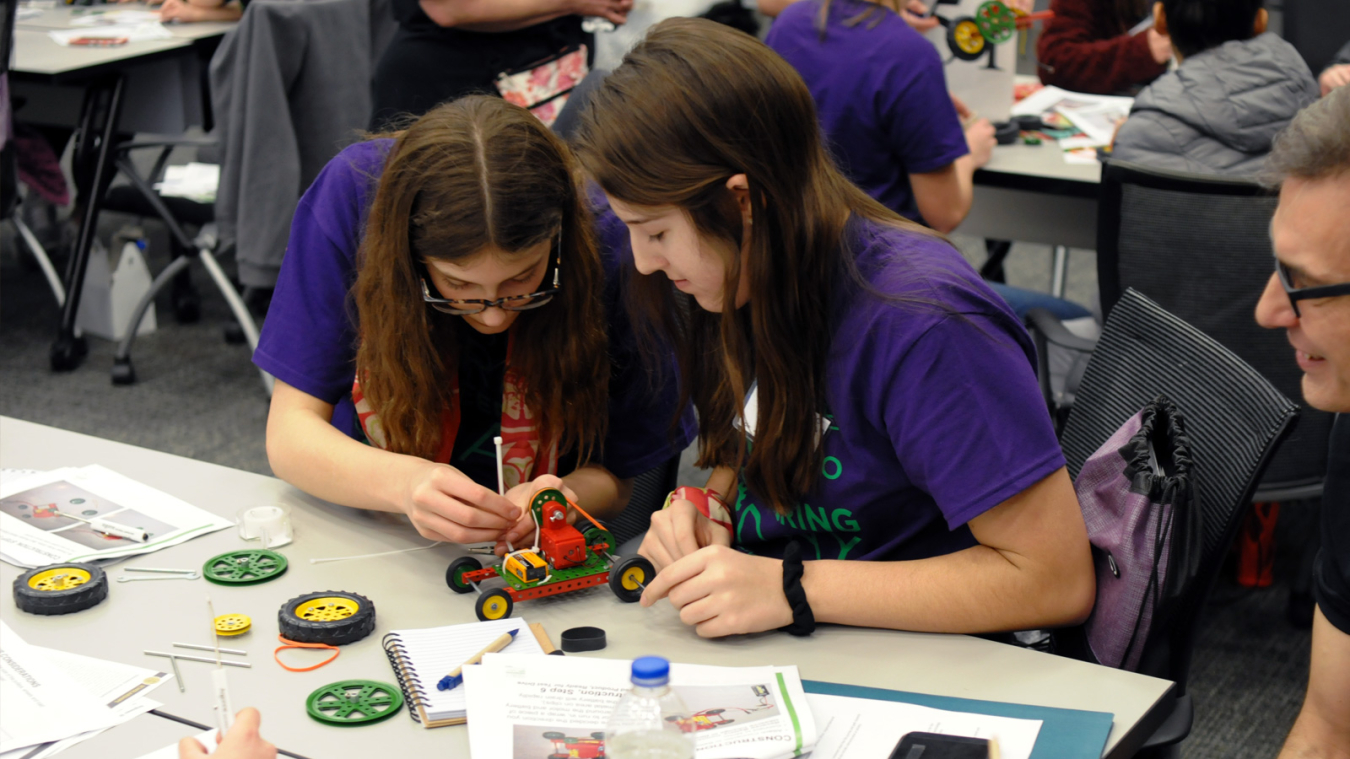 Participants in Argonne's Introduce a Girl to Engineering Day 2019.