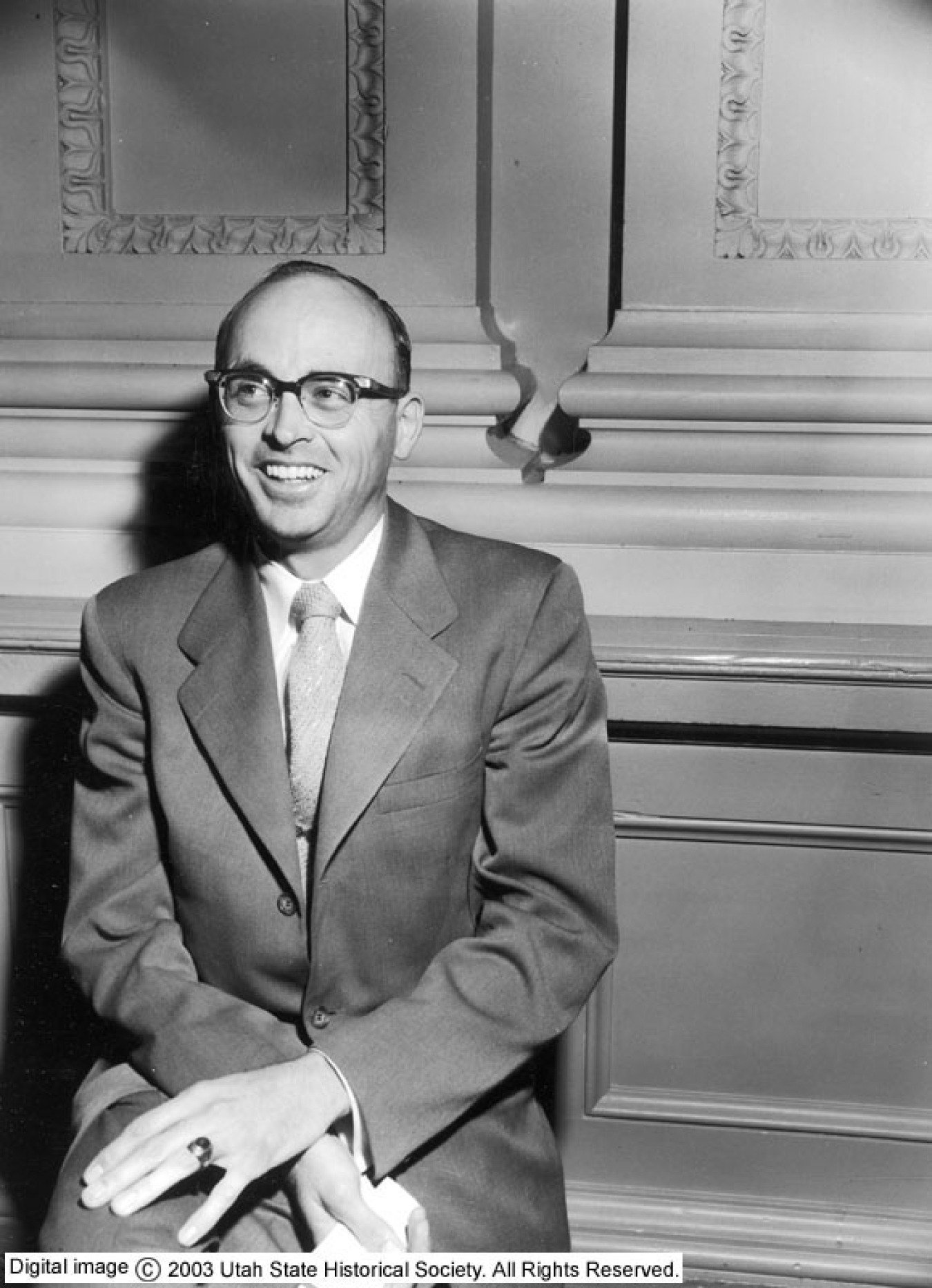 Charlie Steen in 1955. Used by permission, Utah State Historical Society.