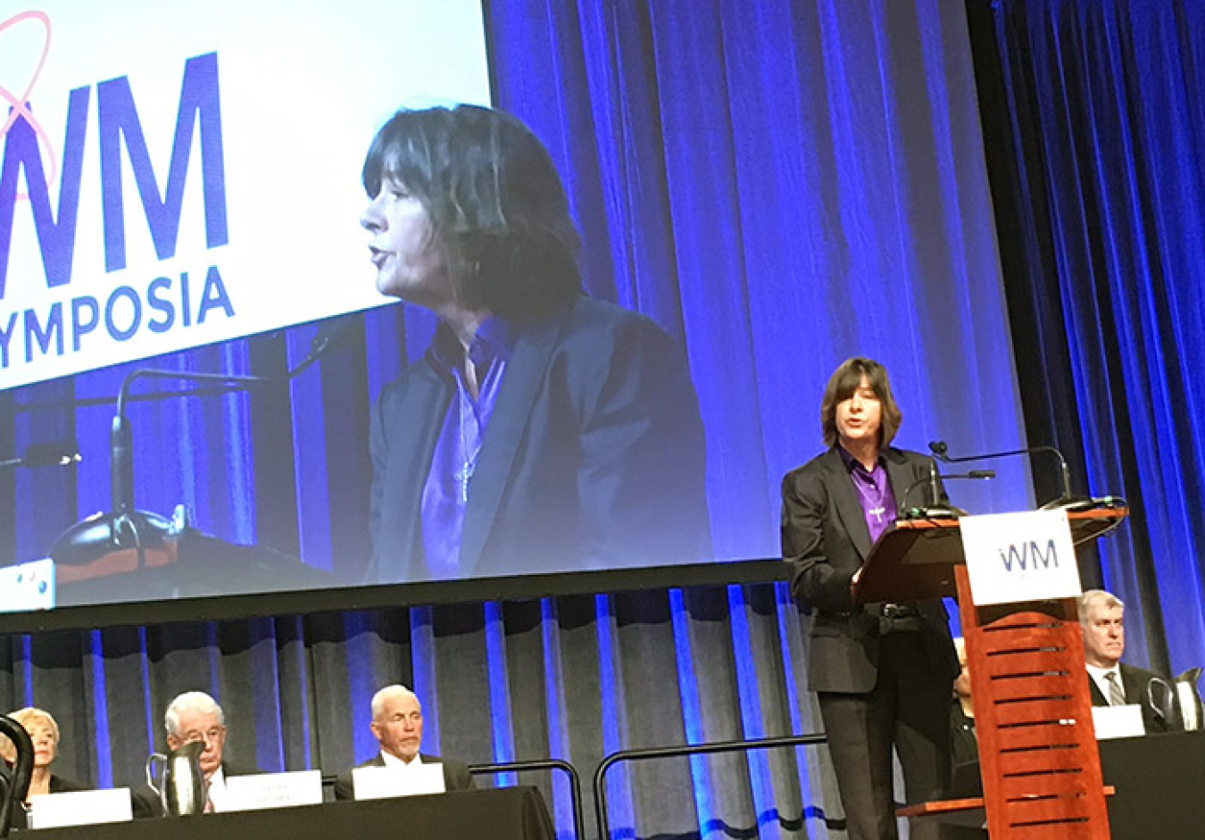 EM Assistant Secretary Anne White addressed the 2019 Waste Management Symposia in Phoenix on March 4.