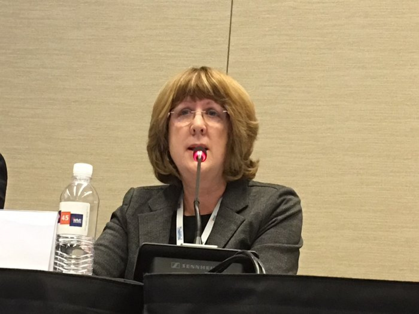 Betsy Connell, Associate Principal Deputy Assistant Secretary for Regulatory and Policy Affairs, outlined EM’s efforts to maintain and strengthen relationships with states, tribes, regulatory agencies and other stakeholders.