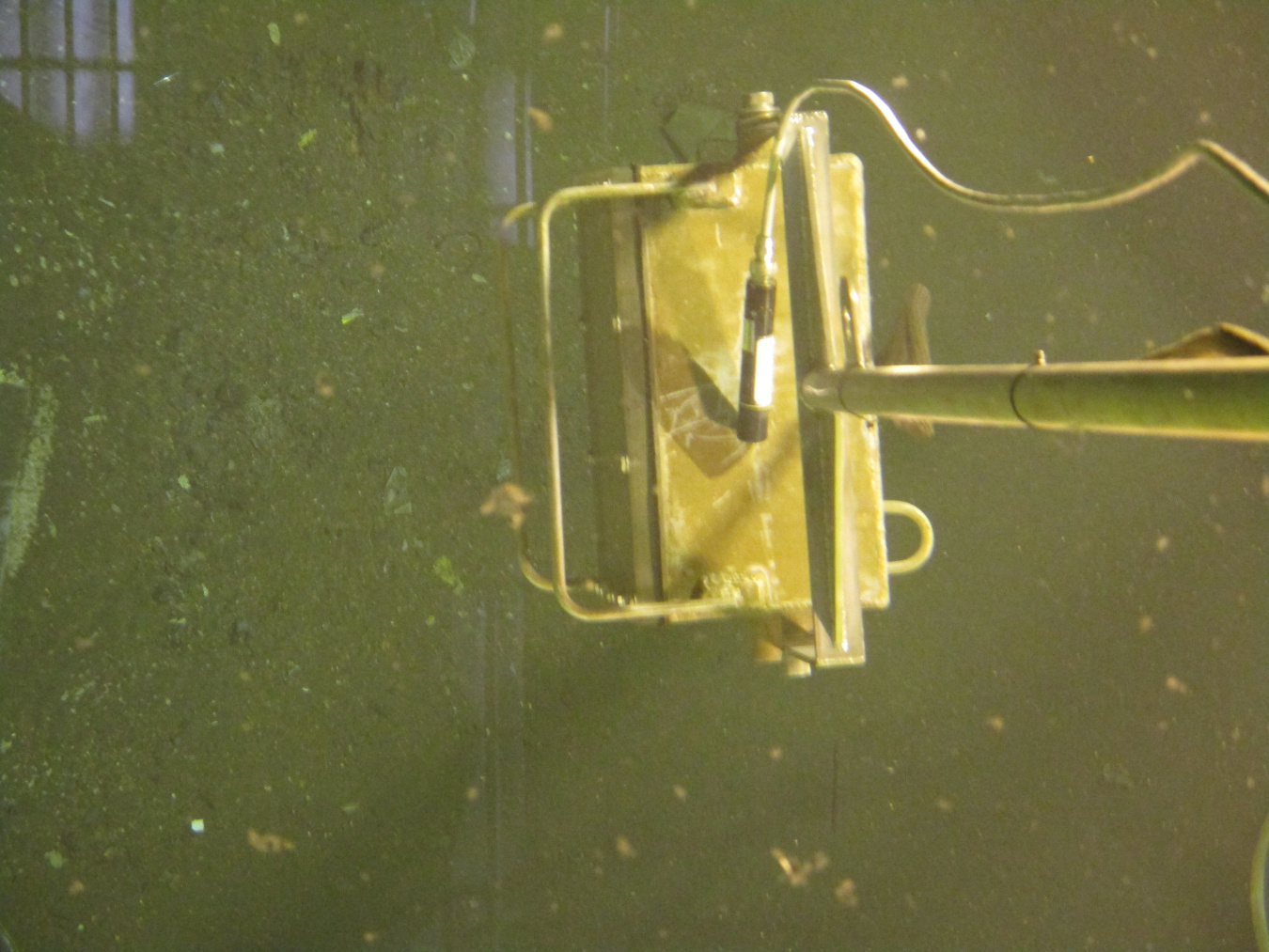   CH2M HILL Plateau Remediation Company adapted an imaging camera for characterization of radioactive debris in a water-filled storage basin.