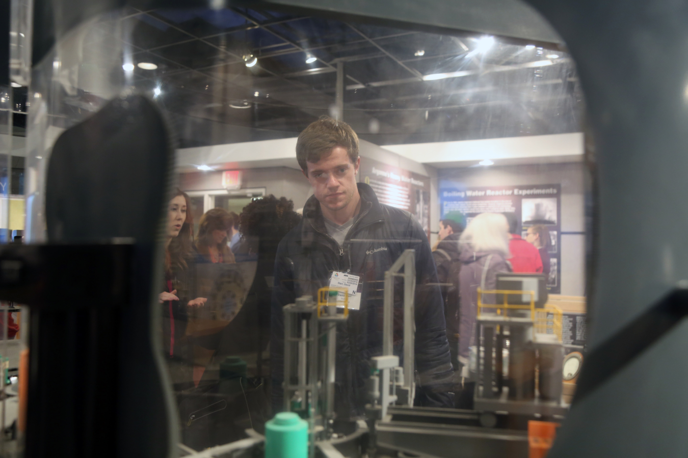 Students at an Office of Nuclear Energy outreach event.