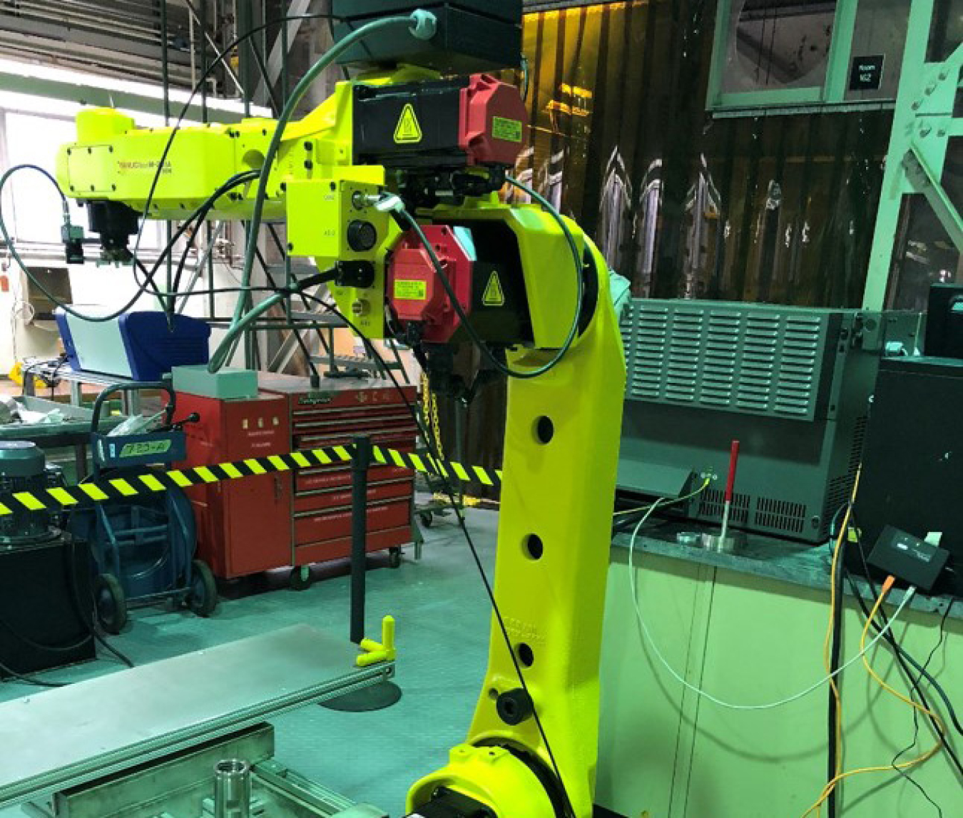 Savannah River National Laboratory adapted a robot for use in the recovery of plutonium-244 at the Savannah River Site.