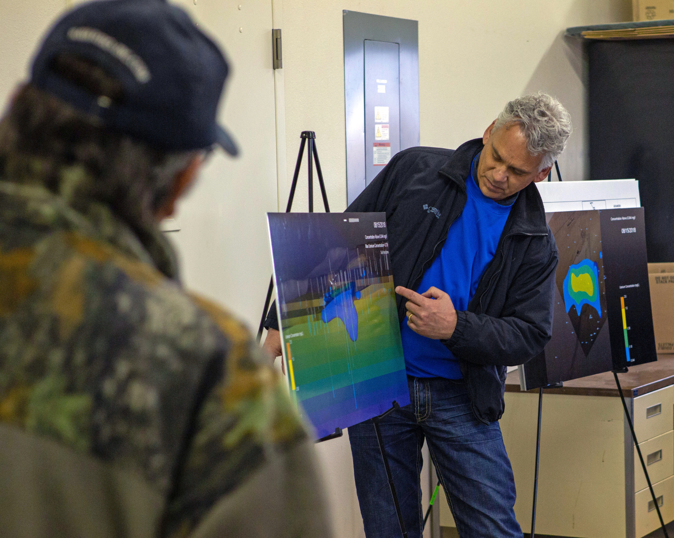 Peter Lemke, the LM Support site lead for Tuba City, explains groundwater contamination and treatment at the Tuba City site.