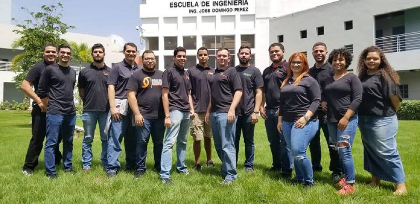 photo of a group standing