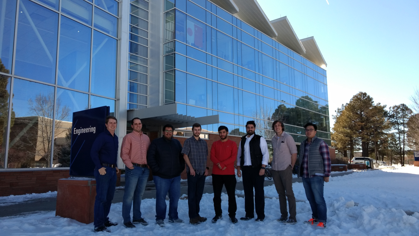 photo of a group standing