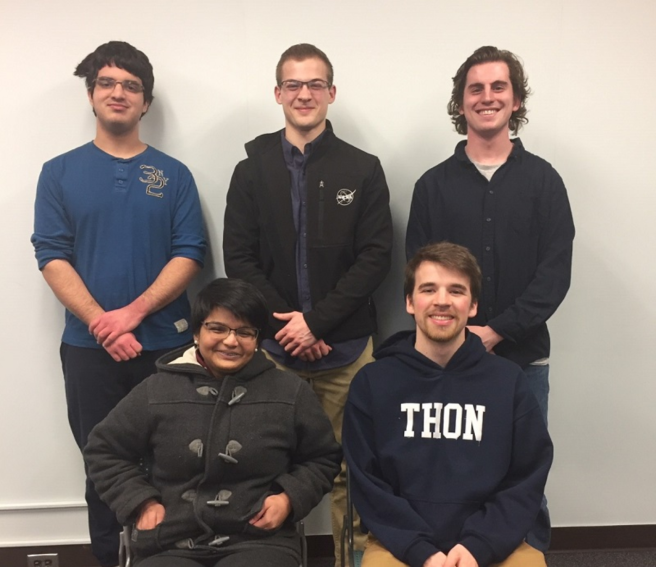 photo of a group standing