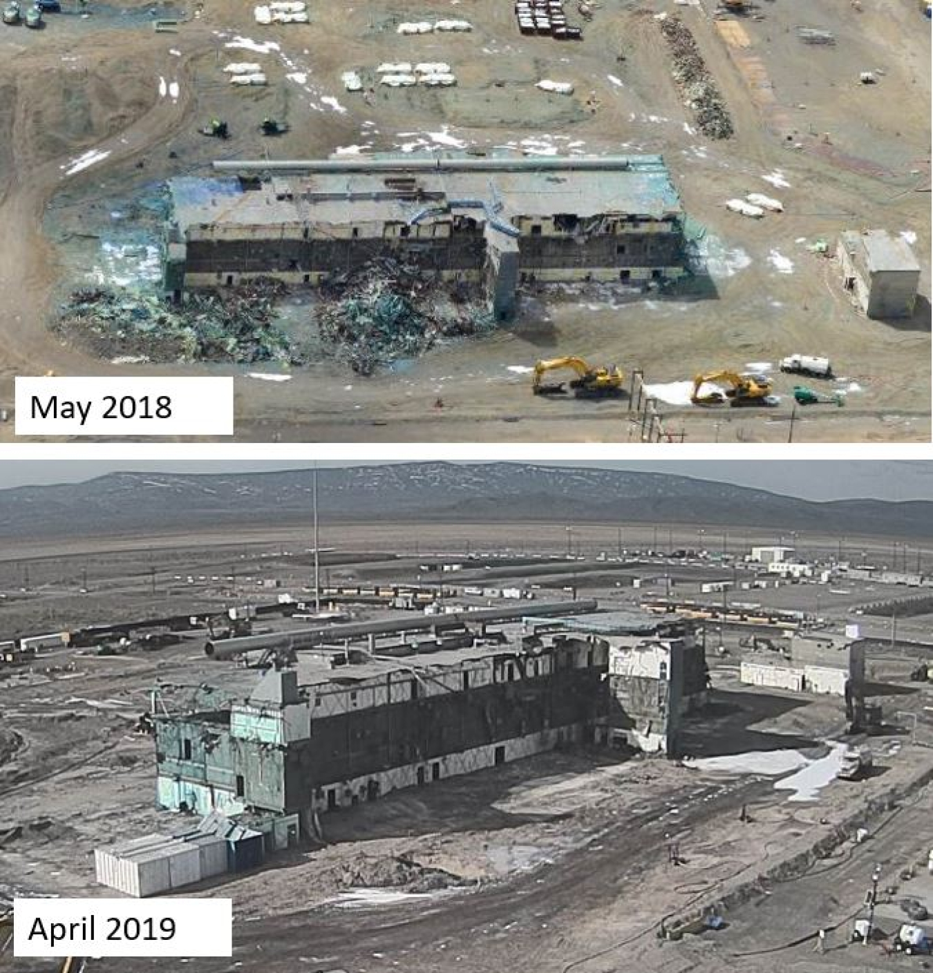 Since last September, EM Richland Operations Office contractor CH2M HILL Plateau Remediation Company has safely removed nearly 2,500 tons of debris from around the Plutonium Finishing Plant. The debris was packaged and disposed at Hanford’s Environmental 