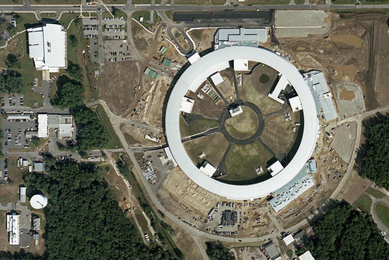 Aerial, Brookhaven National Laboratory  National laboratory, Aerial view,  Aerial