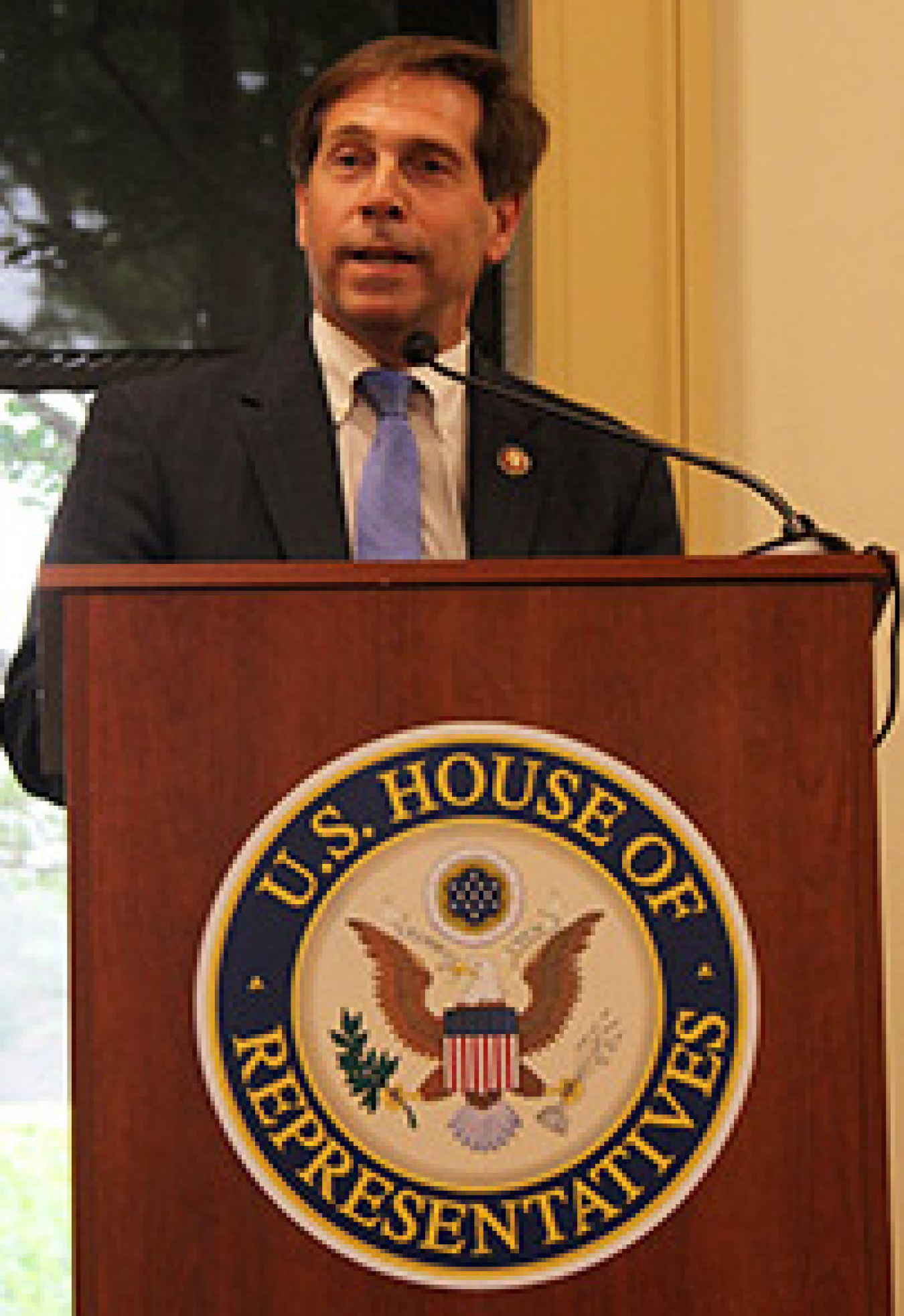 Rep. Chuck Fleischmann of Tennessee, chair of the House Nuclear Cleanup Caucus, speaks to the audience at last week’s caucus event prior to a panel discussion.