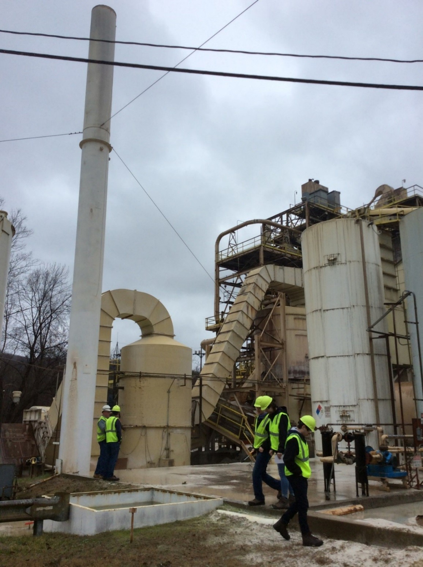 PennTAP onsite visit a U.S. Silica plant