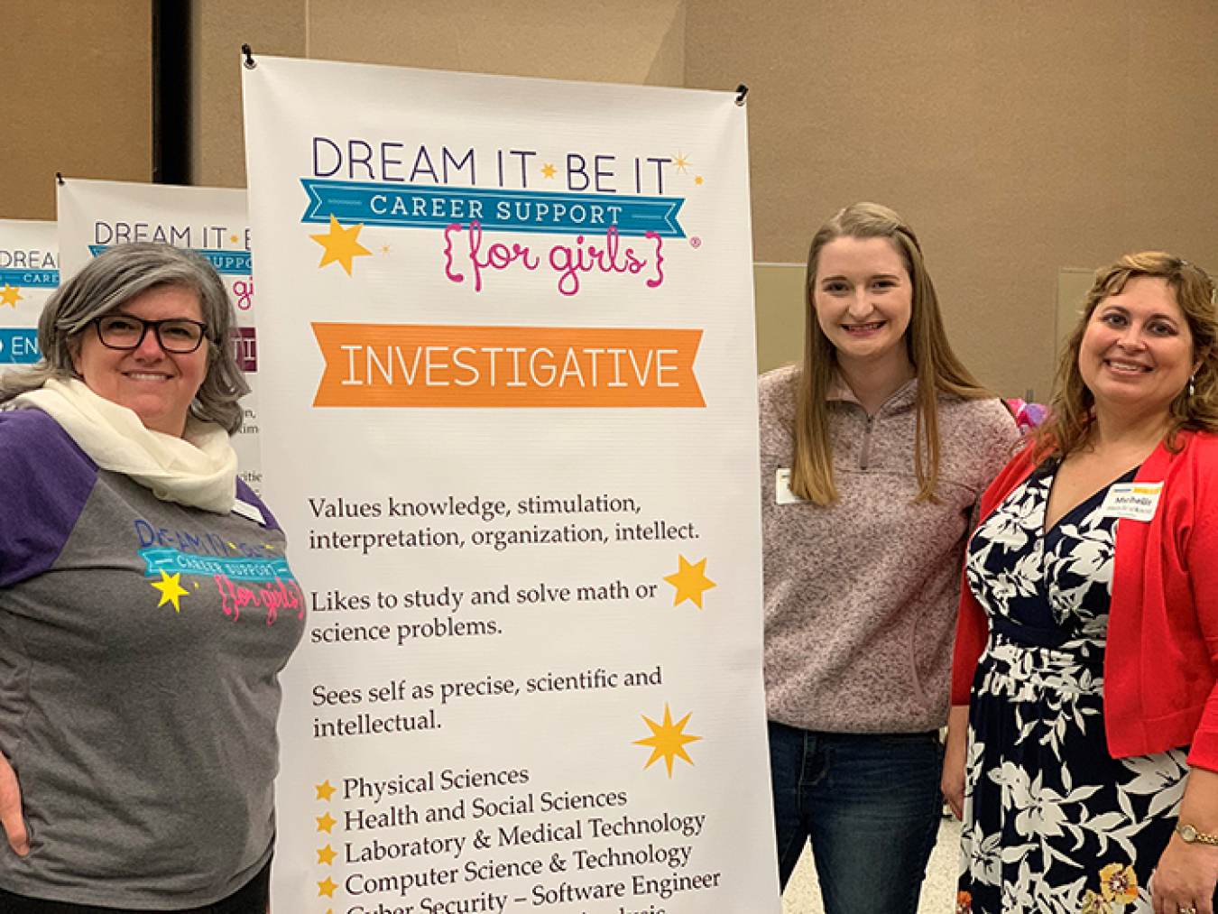 Volunteers at the EM Hanford Site are reaching out to female students to promote the importance of science, technology, engineering, and mathematics.