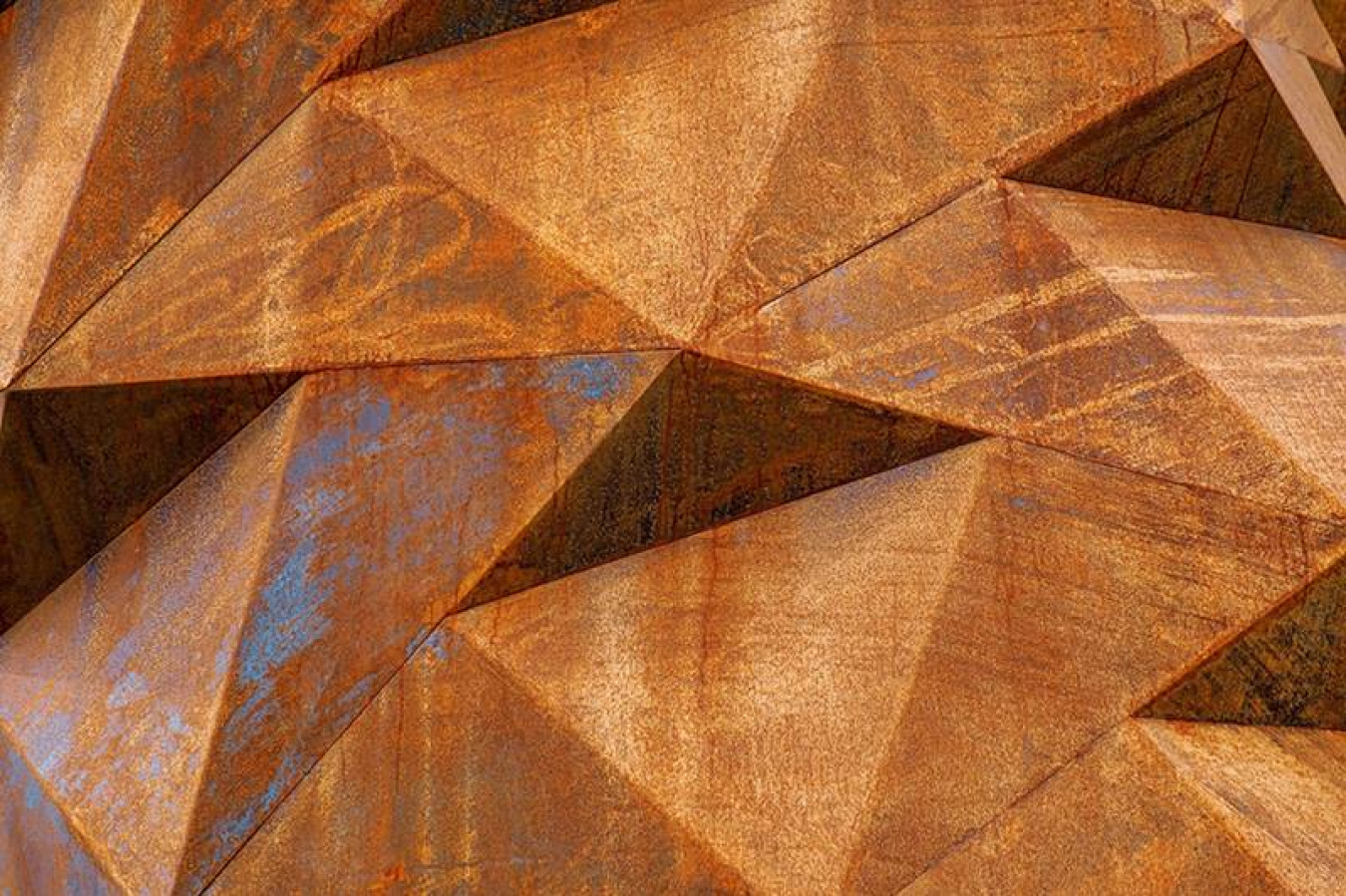 Researchers created a 3D atomic map that offers a highly detailed view of how rust (shown here) forms.