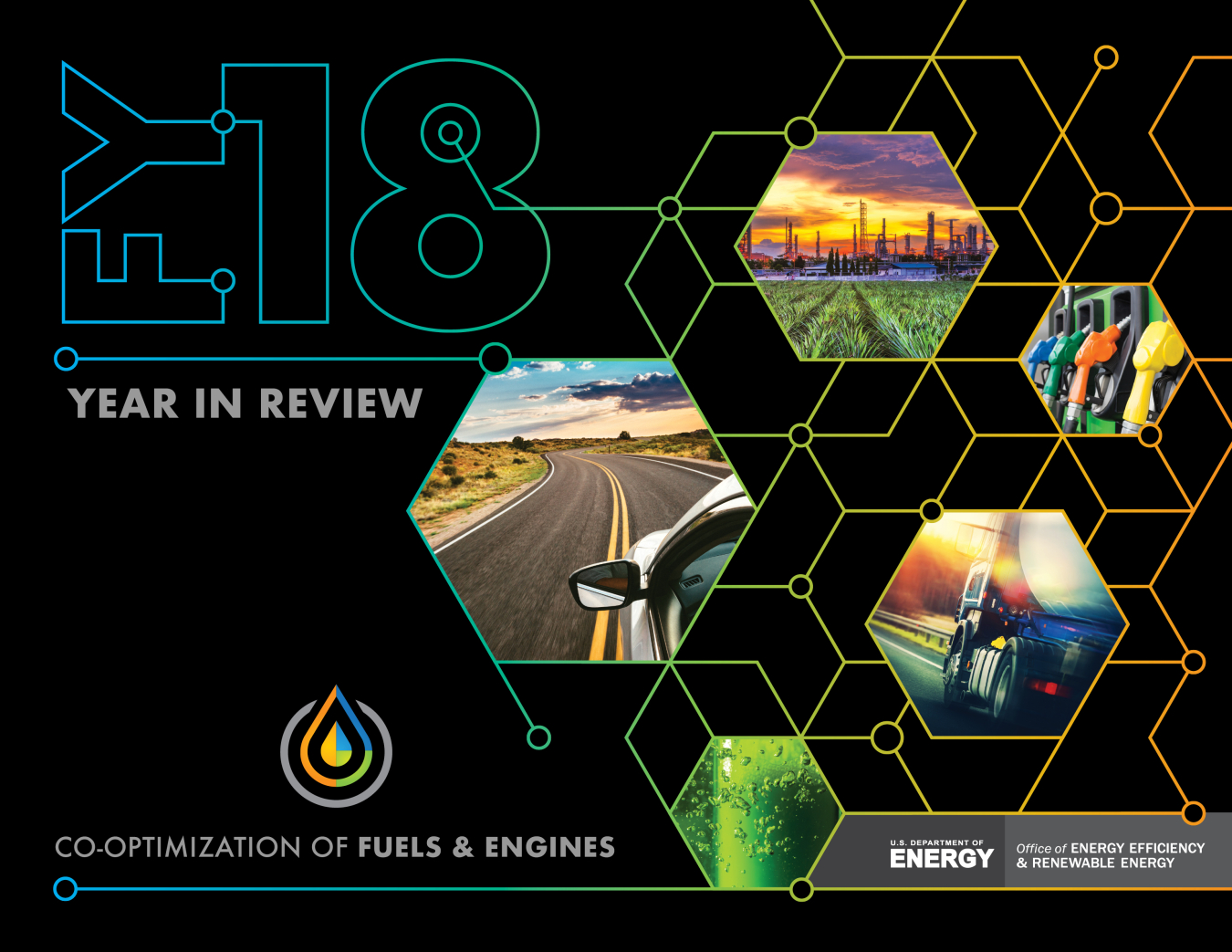 The Co-Optima FY18 Year in Review report spotlights the initiative’s advances in engine and fuel innovation. 