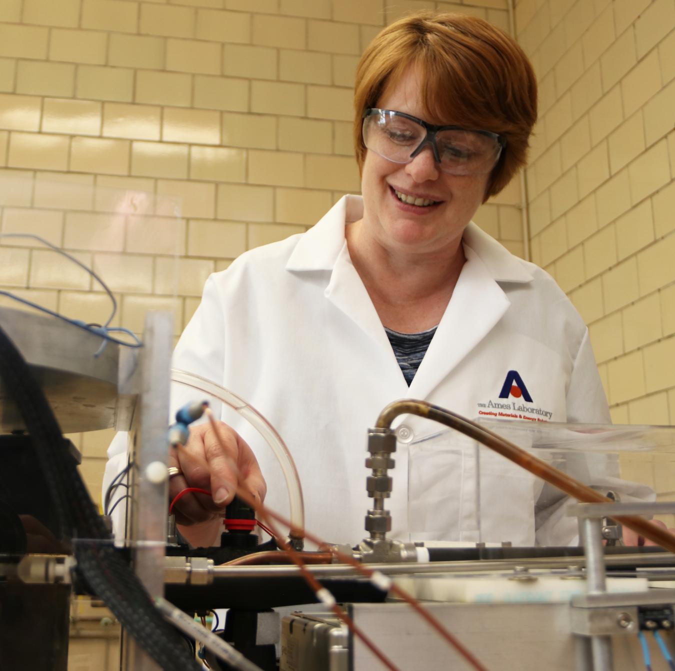 Julie Slaughter is a scientist at Ames Lab.