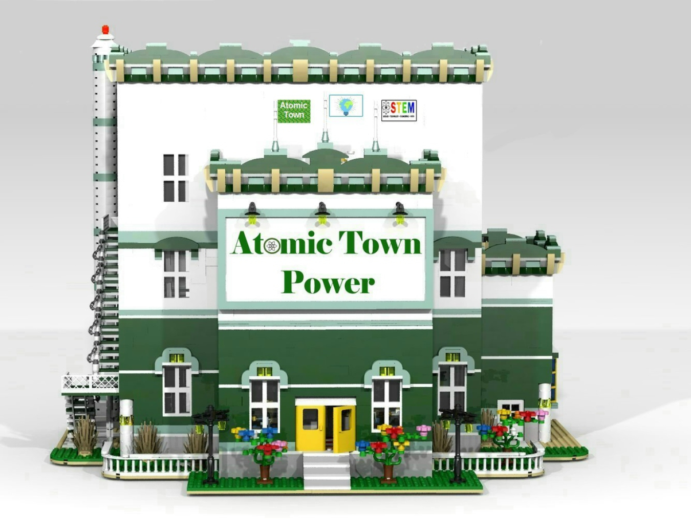 Atomic Town Power LEGO idea