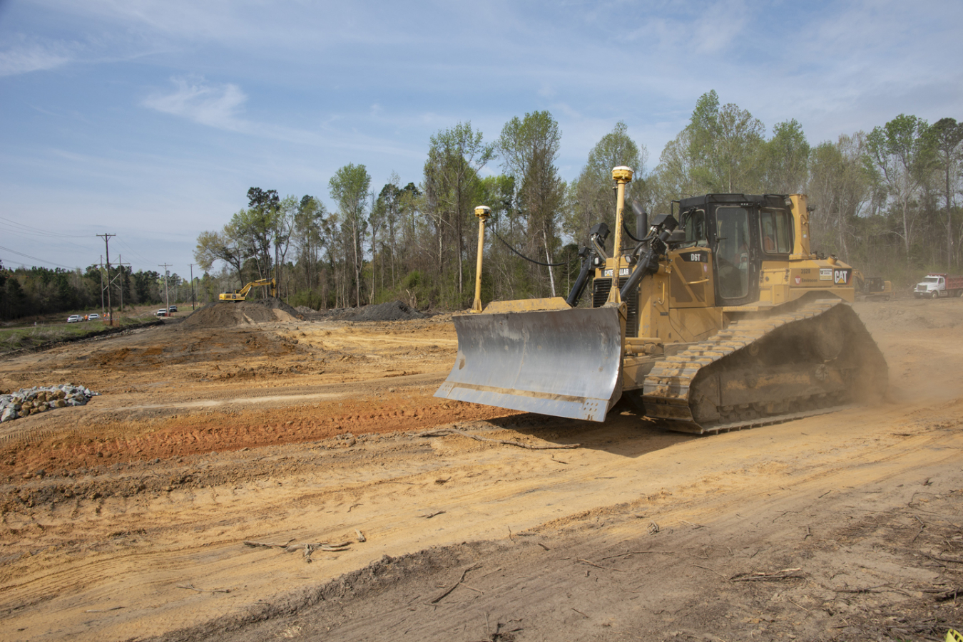 A project has begun to excavate and relocate an estimated 22,000 cubic yards of soil and ash to environmentally protect nearly 10 acres of land near a wetland area at SRS.