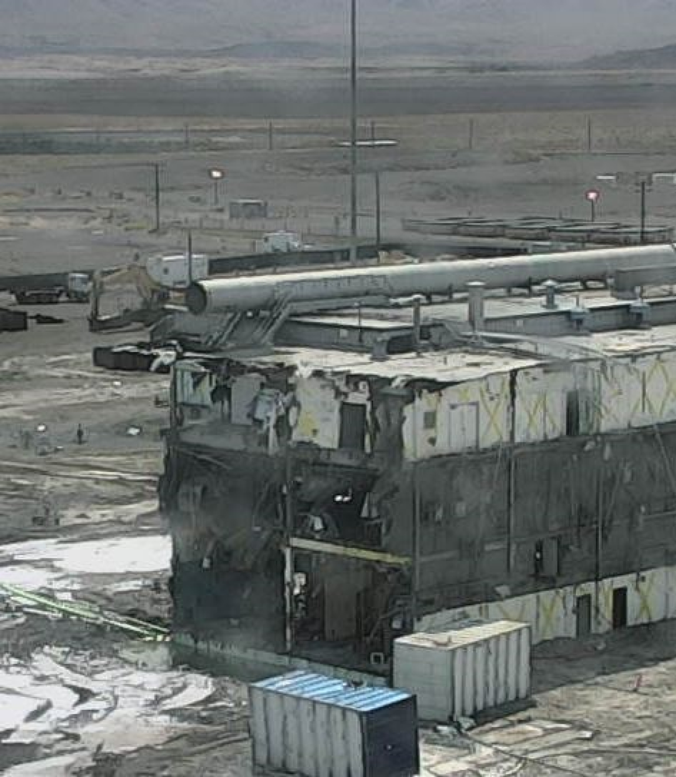 Plutonium Finishing Plant’s main processing facility. Demolition on the remaining lower-risk portions of the facility is expected to be completed by the end of August.