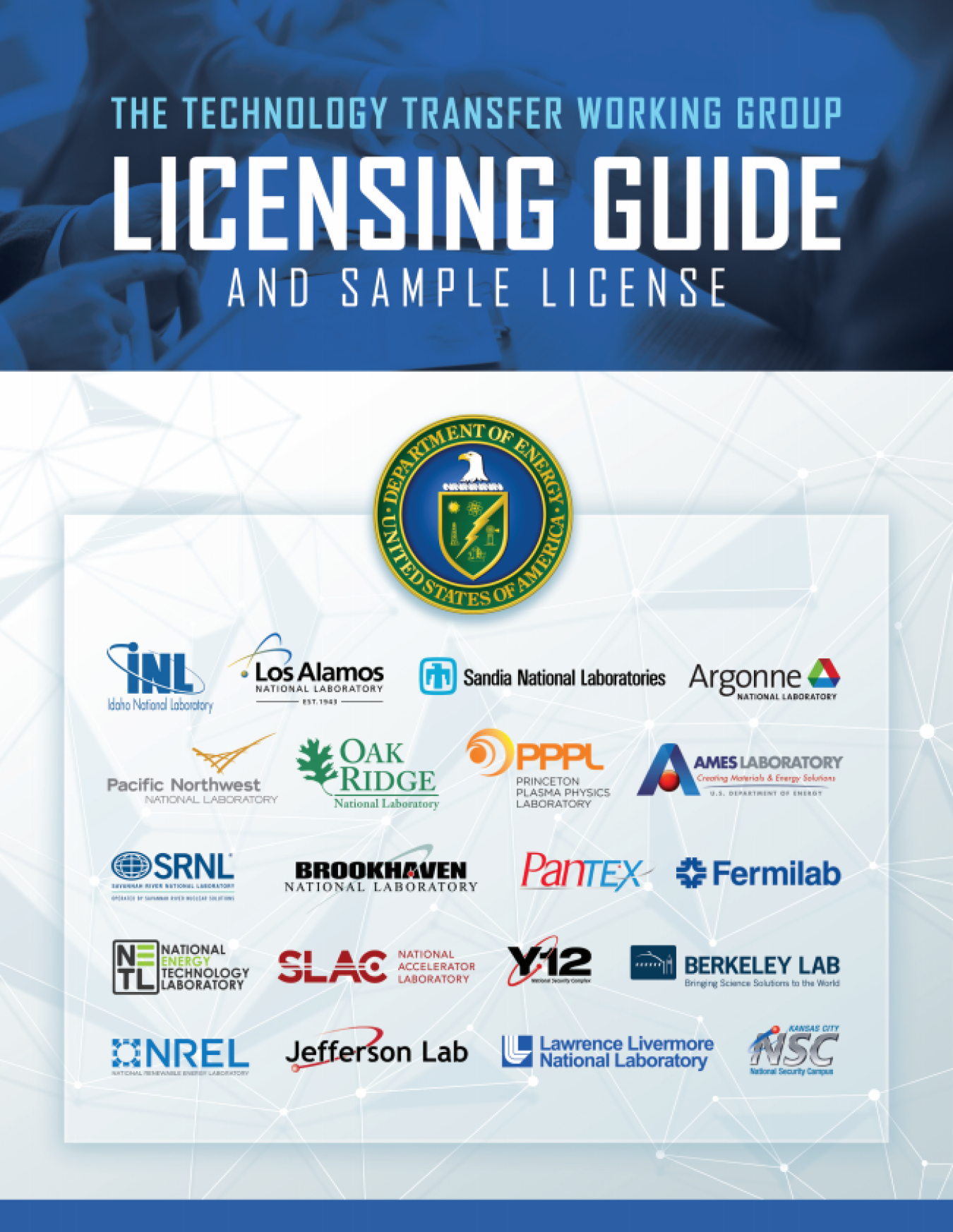 Technology Transfer Working Group Licensing Guide and Sample License