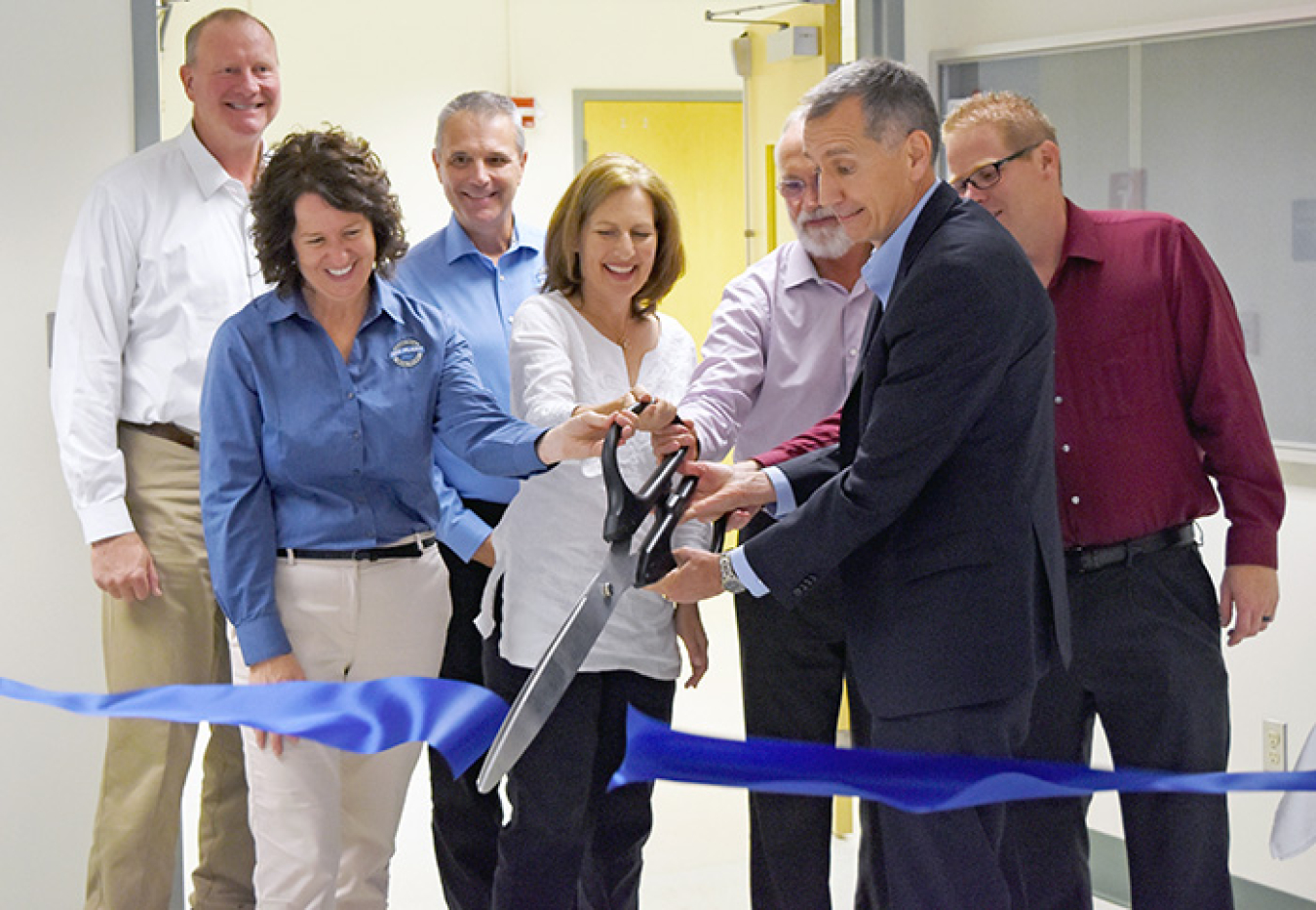 The Hanford Site celebrated the opening of the Hanford Low-Activity Waste Annex Operations Center with a ceremonial ribbon cutting Aug. 19.