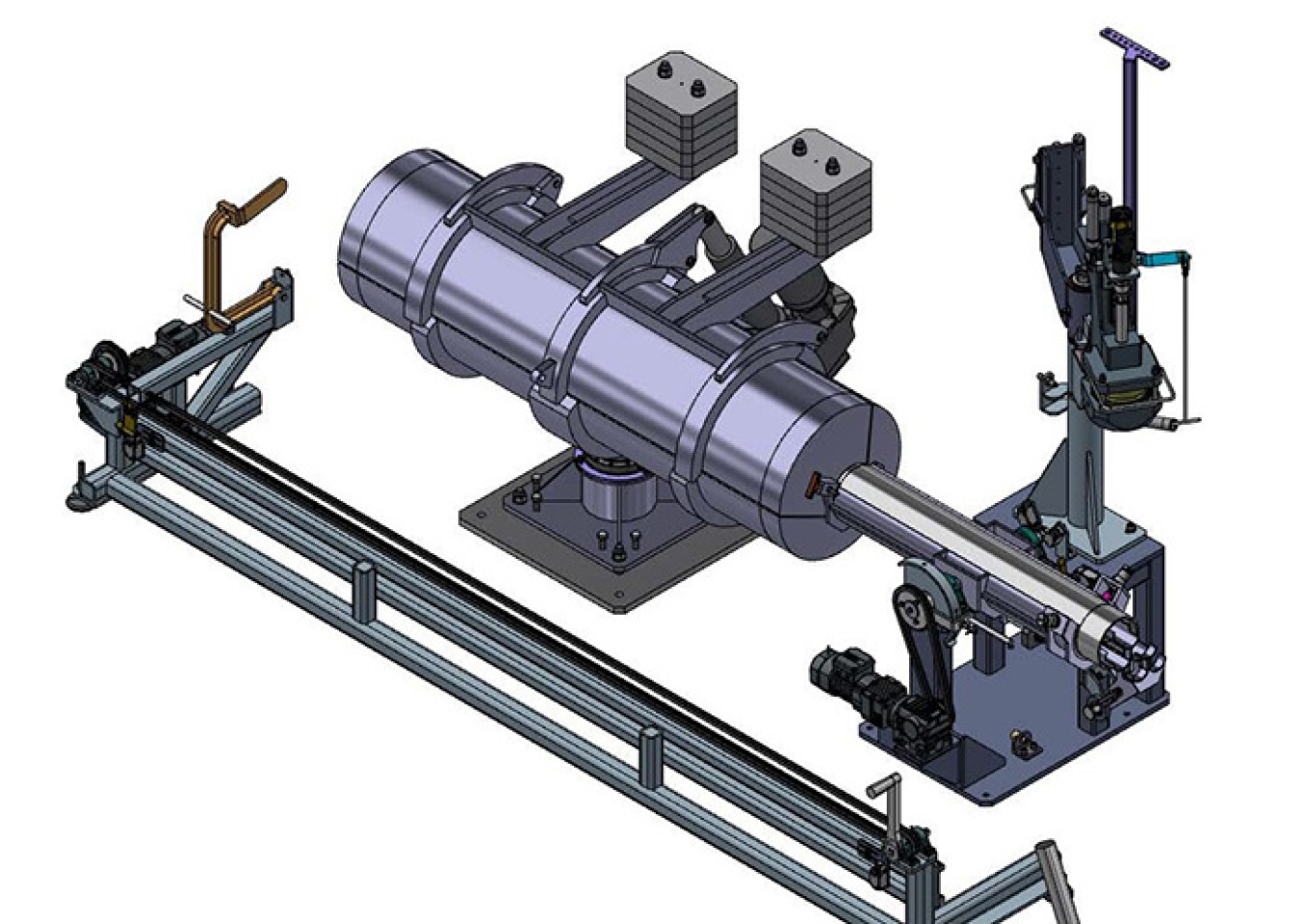 An artist’s rendition shows equipment to be installed to transfer nearly 2,000 radioactive capsules from storage in an underwater basin to safer, dry storage.