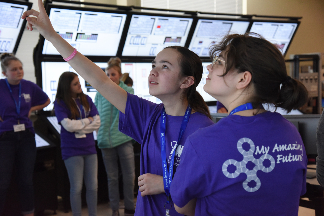 Attendees at Idaho National Laboratory's My Amazing Future event in 2018.