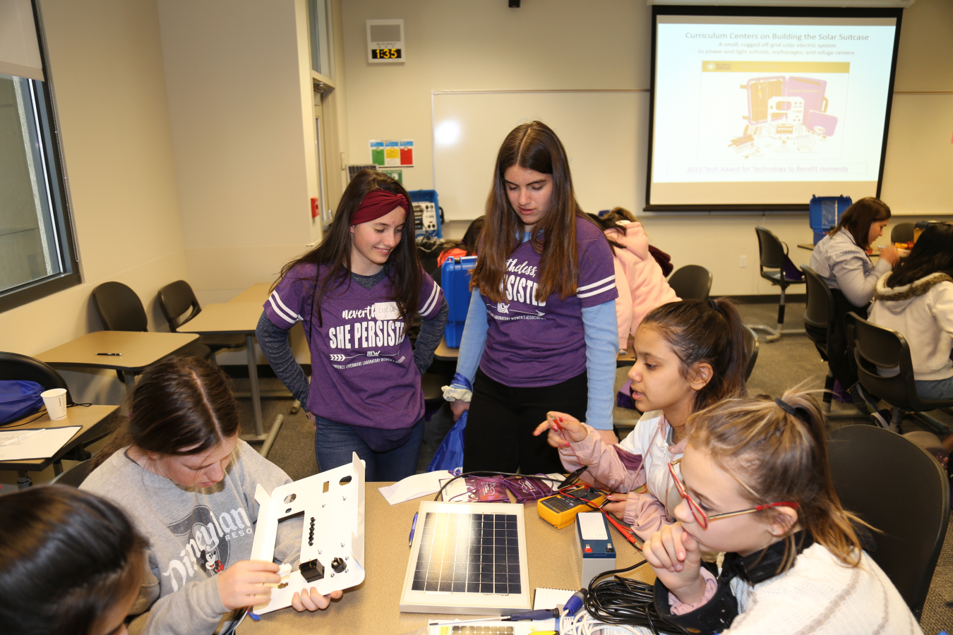 LLNL participants in the Expanding Your Horizons event.