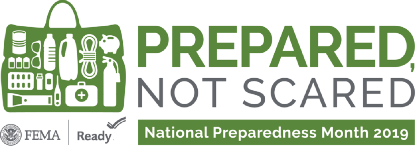National Preparedness Month 2019 Logo