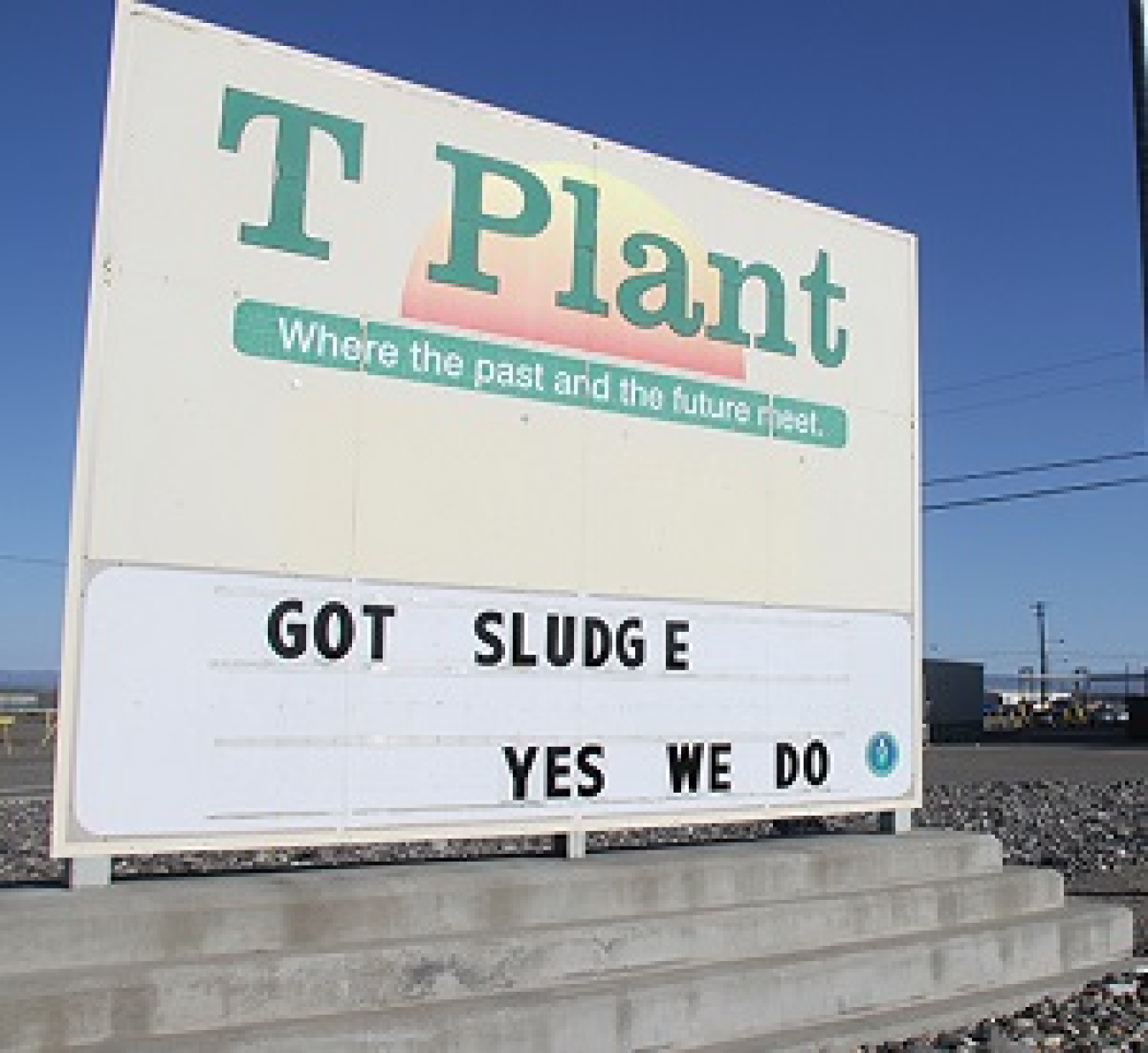 The sludge containers were transferred from the K West Reactor Basin to T Plant, about 10 miles away in the center of the Hanford Site. The containers will be safely stored here until final disposition plans are completed and implemented.