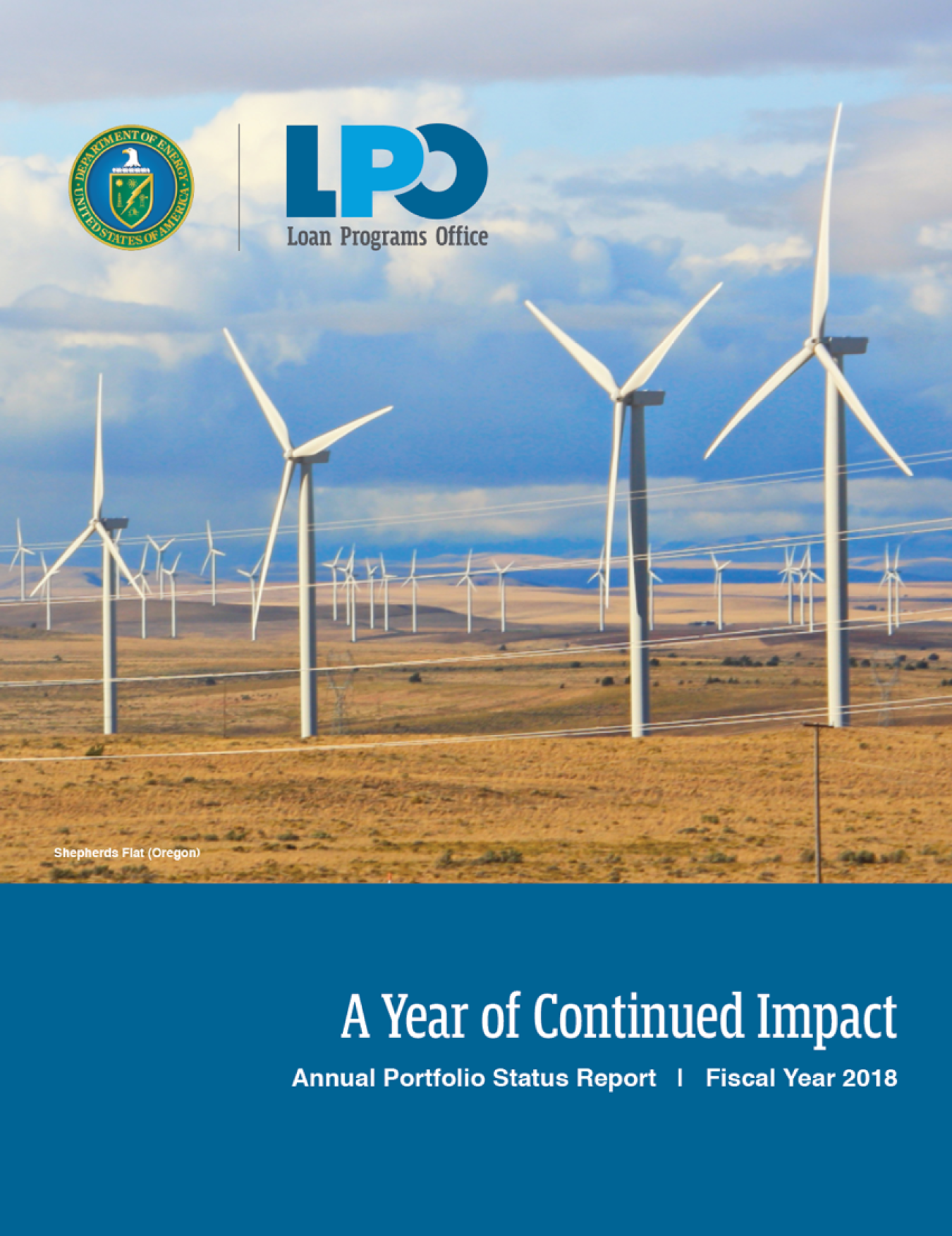 Fiscal Year 2018 Annual Portfolio Summary report cover