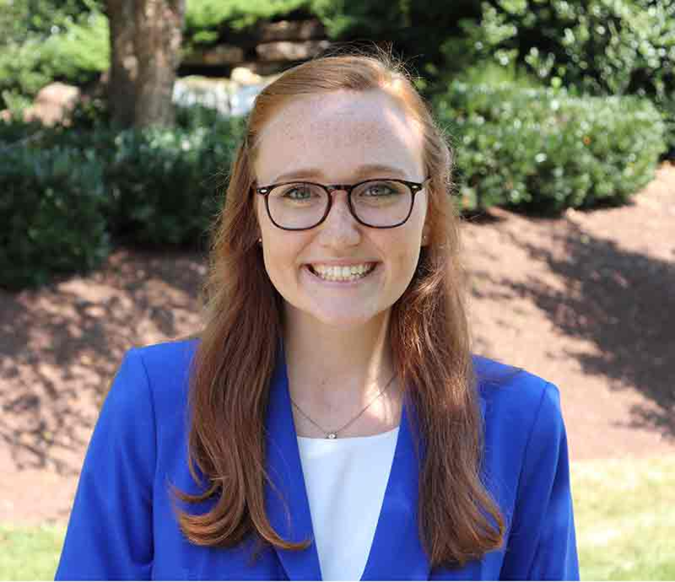 Kaylee Cunningham created computer models for metallic nuclear fuel during an internship at Oak Ridge National Laboratory.