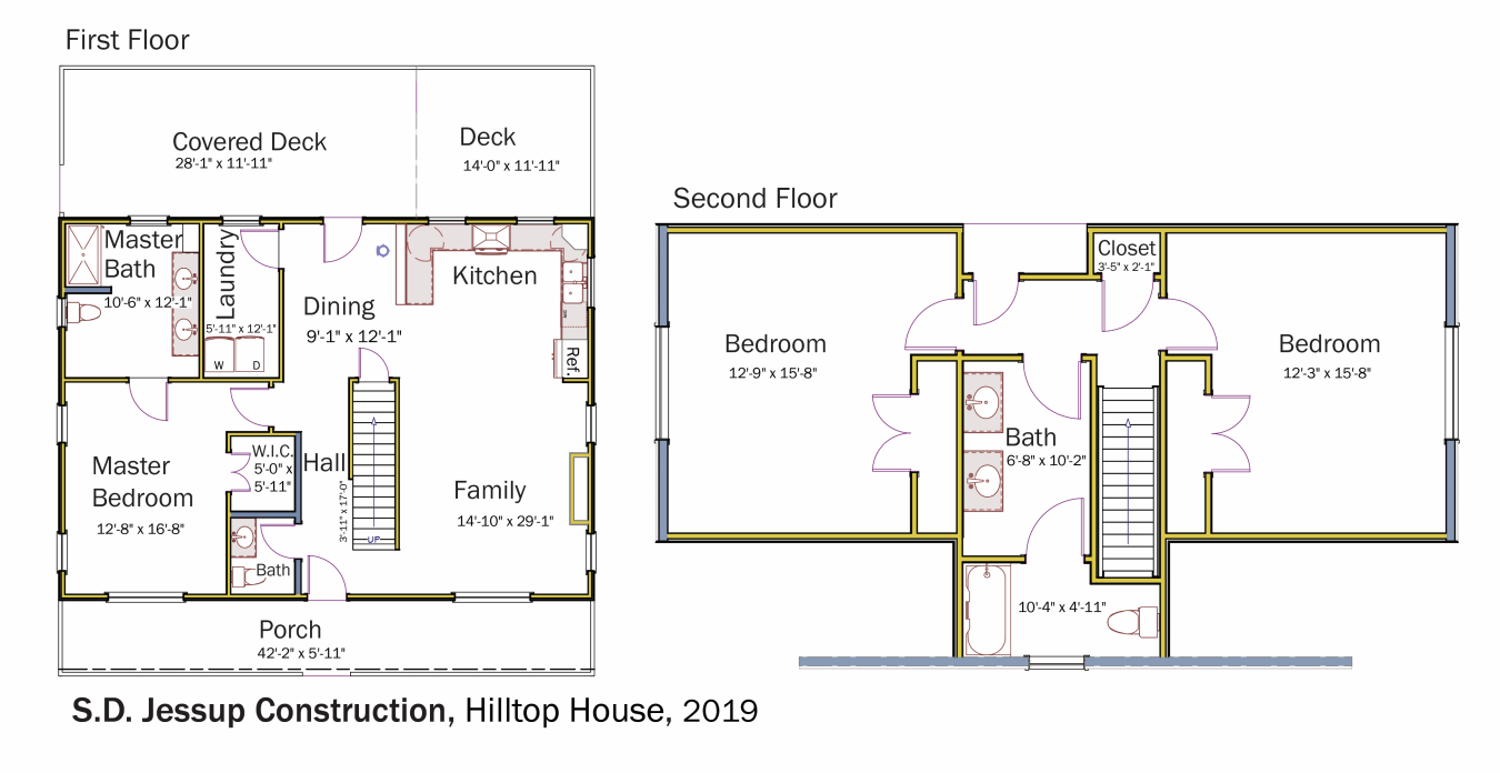 Floorplans: Pipers Creek by S.D. Jessup Construction Inc.