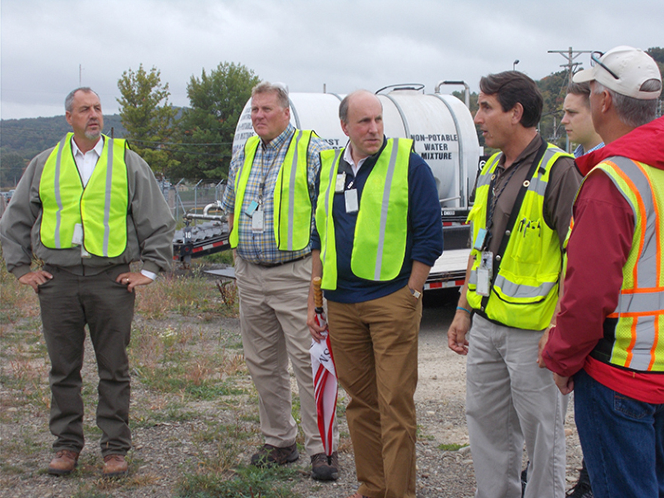 Under Secretary Dabbar Tours West Valley Cleanup, Meets With Stakeholders