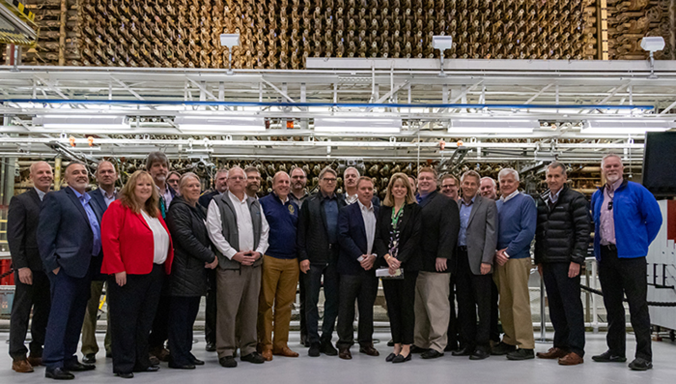 Energy Secretary Rick Perry joined Under Secretary for Science Paul Dabbar, EM Senior Advisor Ike White, and the Hanford Site EM management team at the “front face” of the B Reactor National Historic Landmark last week.