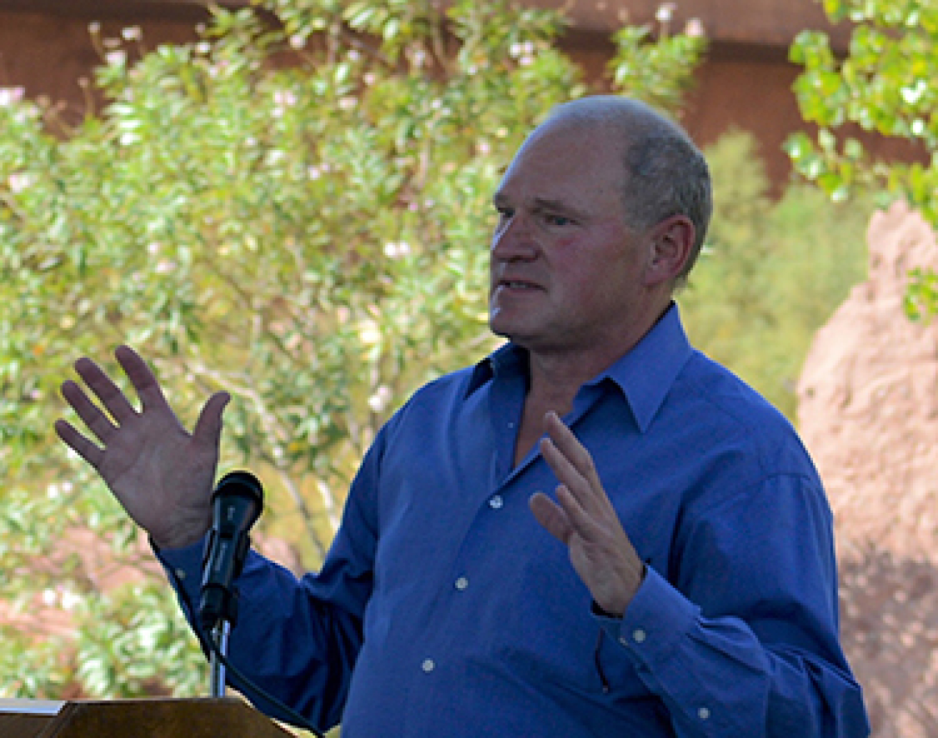 Moab Uranium Mill Tailings Remedial Action Project Federal Cleanup Director Russell McCallister talks about the project’s accomplishments and thanks stakeholders for their contributions over the years. 