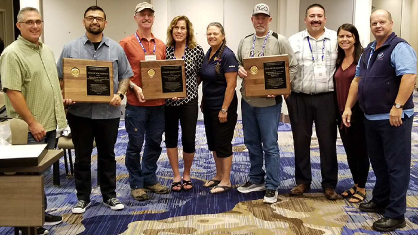 Mission Support Alliance (MSA) received three Star of Excellence awards this year for its mission support services and safeguards and security divisions, and the Volpentest Hazardous Materials Management and Emergency Response Federal Training Center.