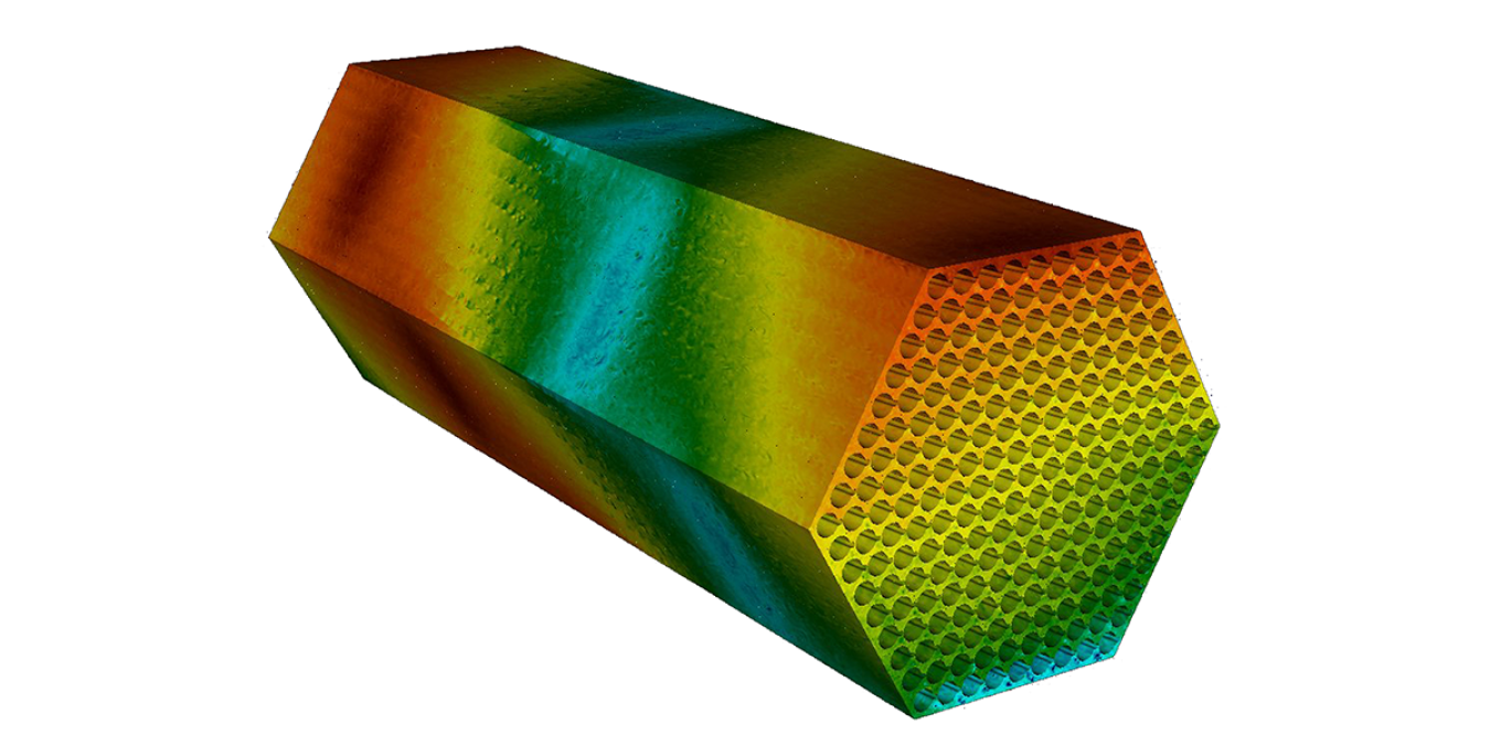 Computer simulation of nuclear component
