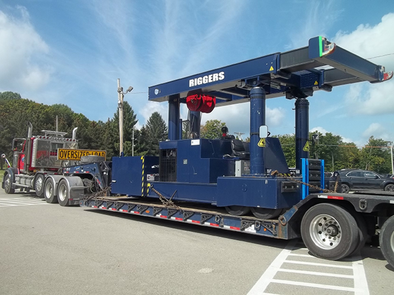 Cleanup equipment leaves EM’s West Valley Demonstration Project Site for a six-hour trip to its new home in Messena, New York for reuse by the Saint Lawrence Seaway Development Corporation. 