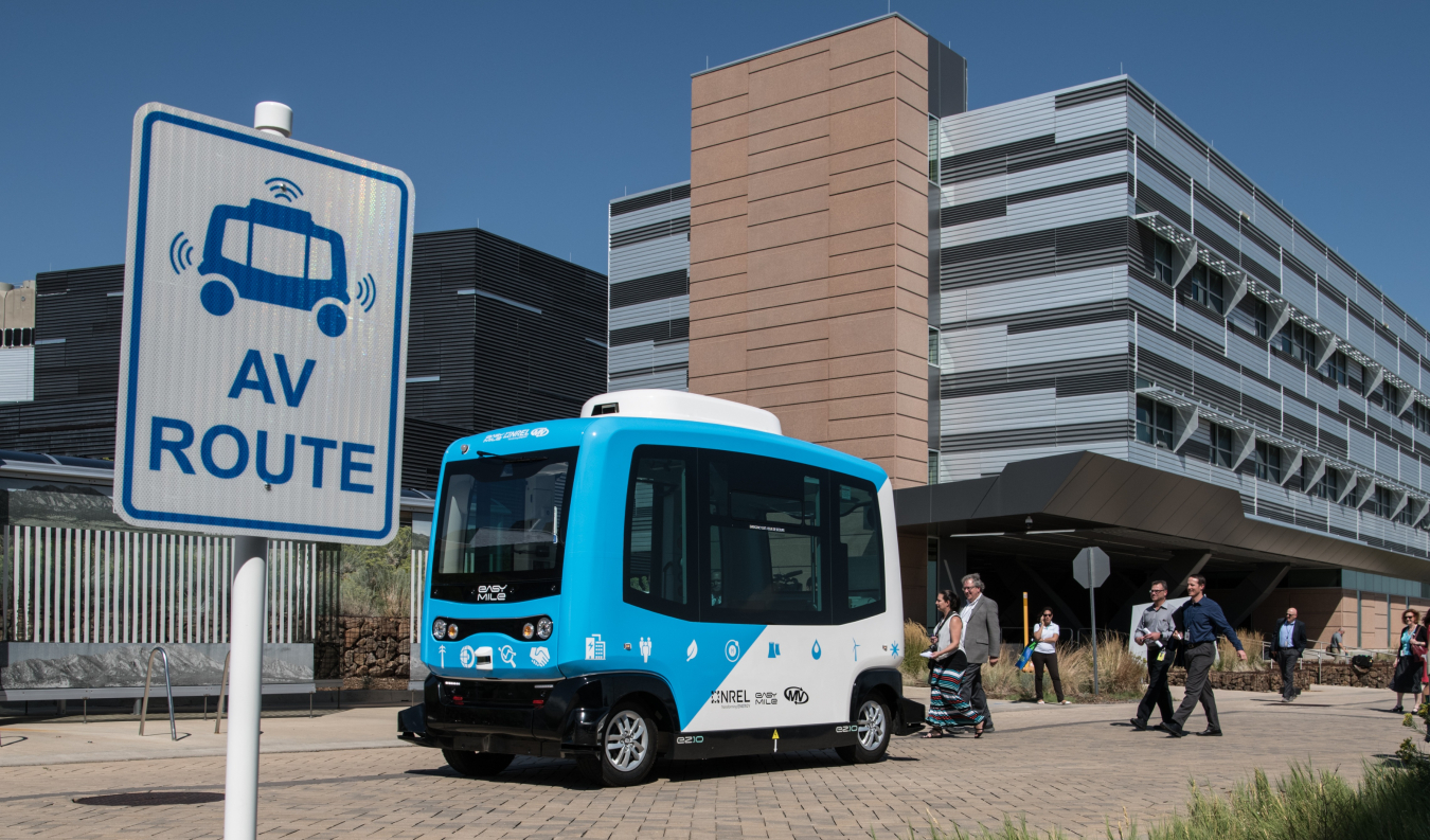 automated vehicle at National Renewable Energy Laboratory