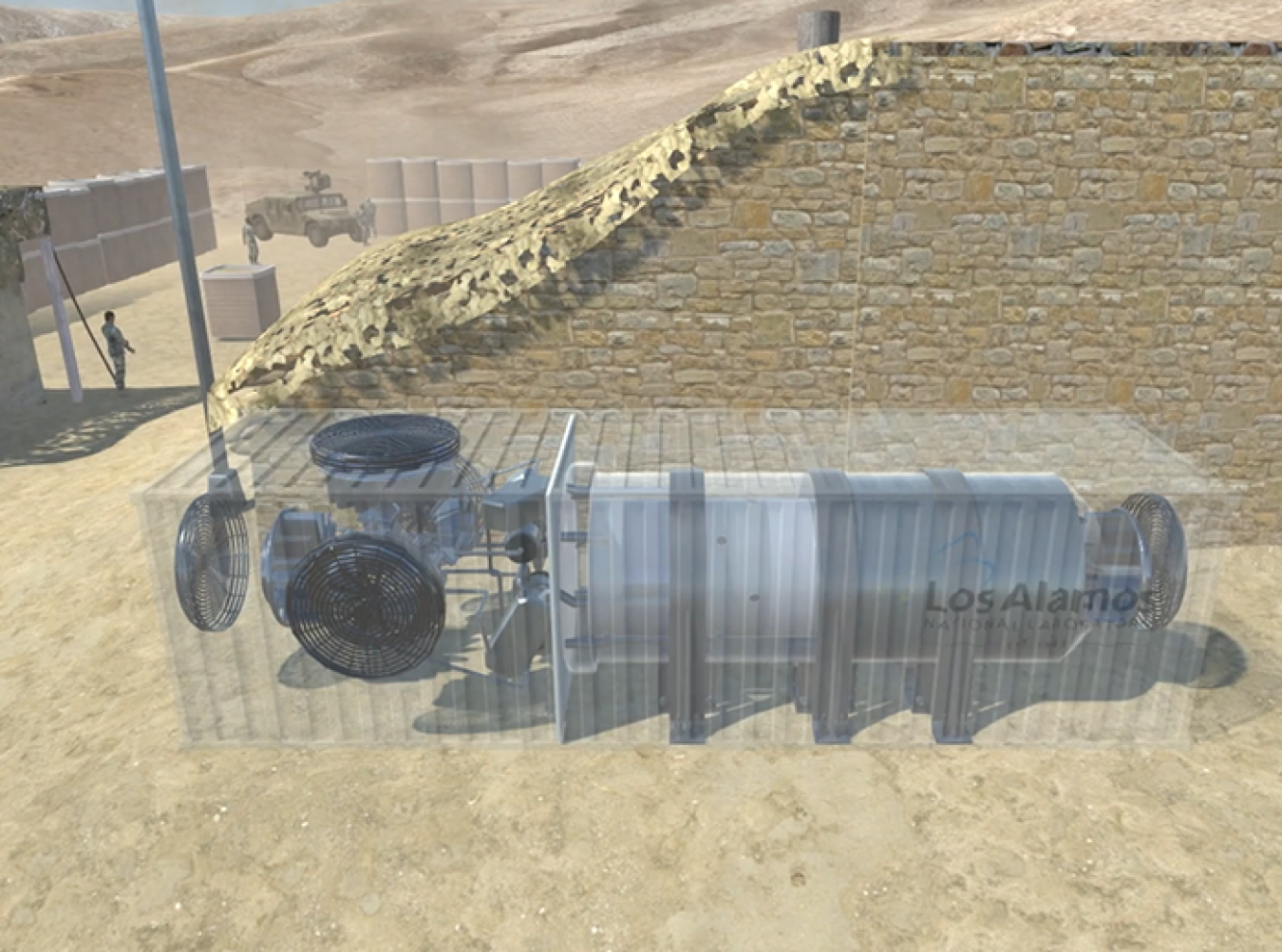 remote location microreactor