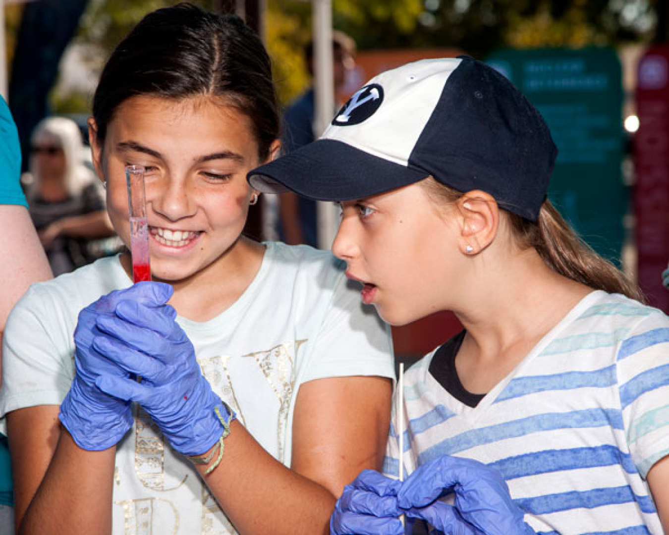 Family Day at Sandia in California drew over 2,000 attendees.