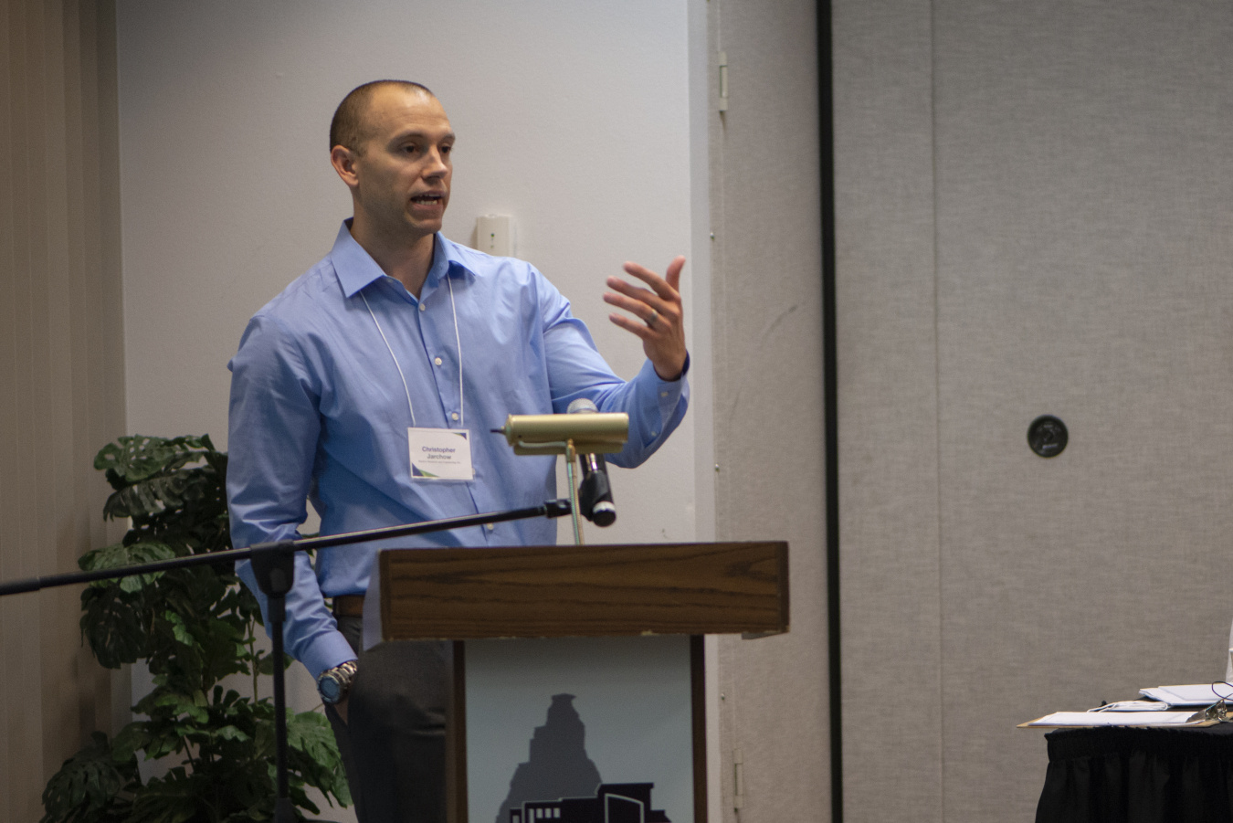 Christopher Jarchow presents on the use of remote sensing as a means to characterize sites. 
