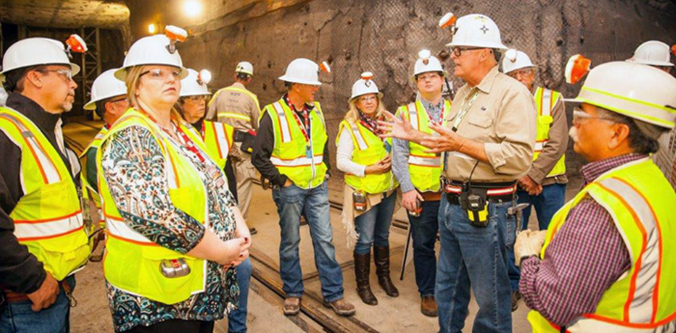 WIPP Underground Tours Draw 350 Employees and Family Members
